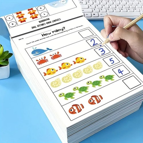 Kids math workbook - workbook, –