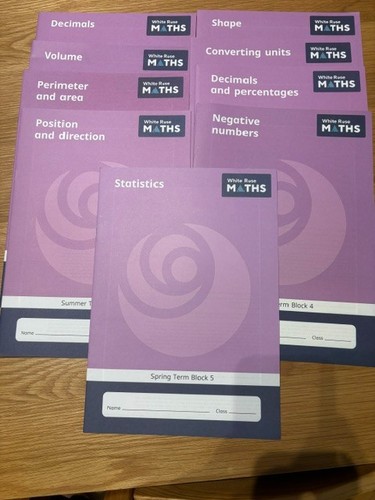 White rose maths workbooks - rose,