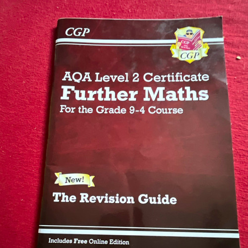 Cgp aqa level certificate - aqa, 2