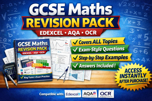 Gcse maths revision pack - revision, –