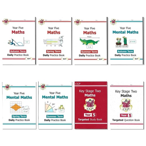 Cgp year maths - 5, x8