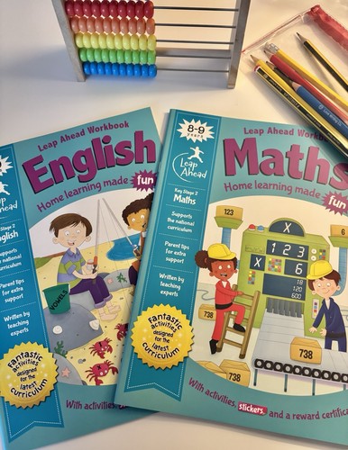 English maths workbooks set - workbooks,