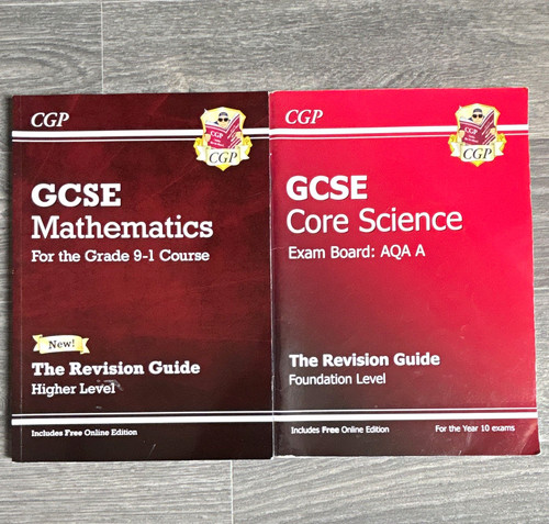 Cgp gcse maths - grade, 9-1