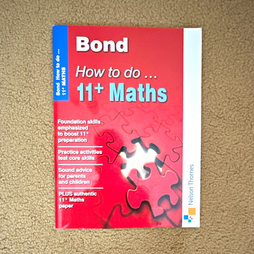 Bond how maths - 11+,